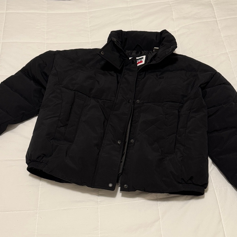 Levi’s Black Puffer Coat